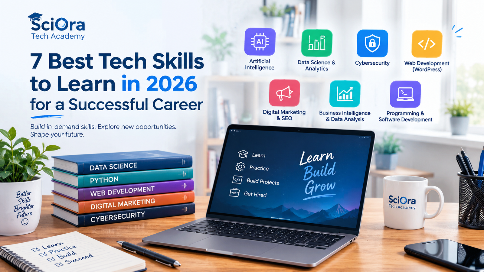 Best tech skills to learn in 2026 for career development